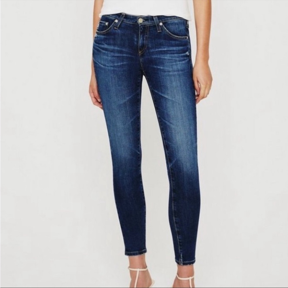 AG Adriano Goldschmied The Legging Super Skinny Medium Wash Jeans 25R